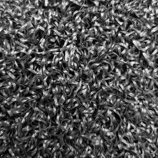 Black Double Sled Turf Track - 79ft x 8ft roll detail