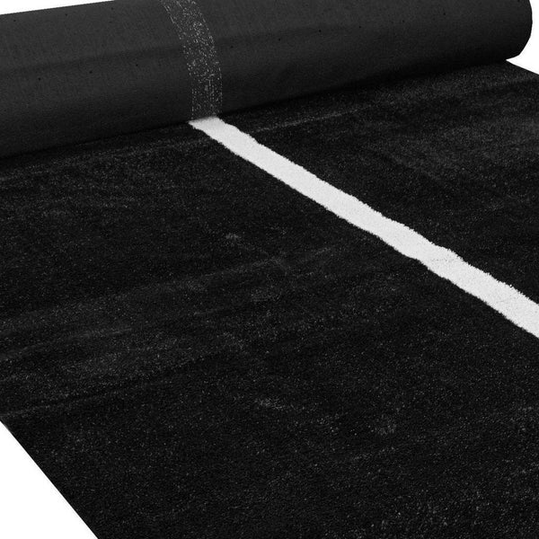 Black Double Sled Turf Track - 79ft x 8ft roll