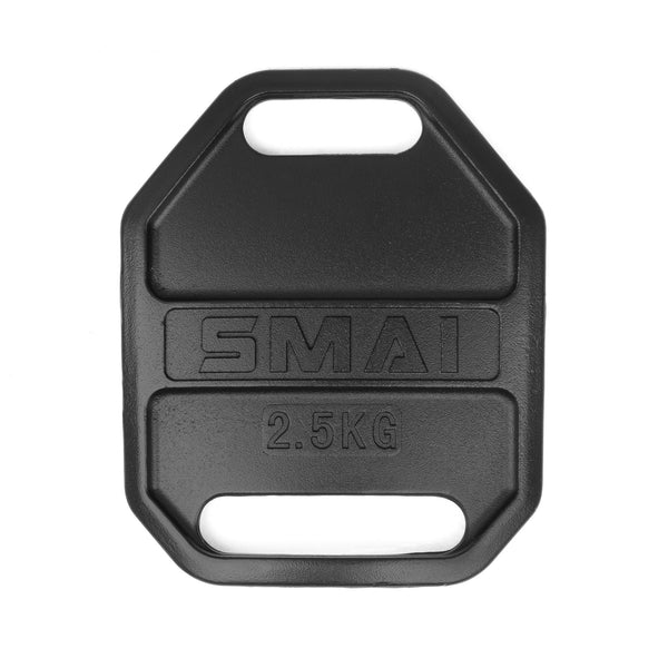 Weight Vest Plate Pair - 5.5lb/2.5kg For Vest Black